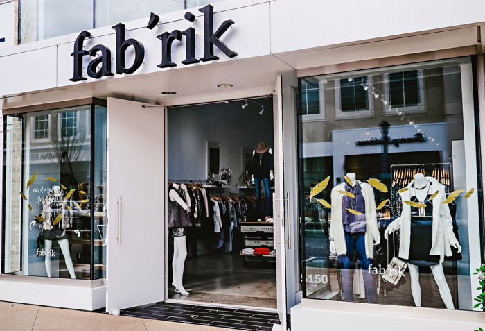 fab'rik boutique store front